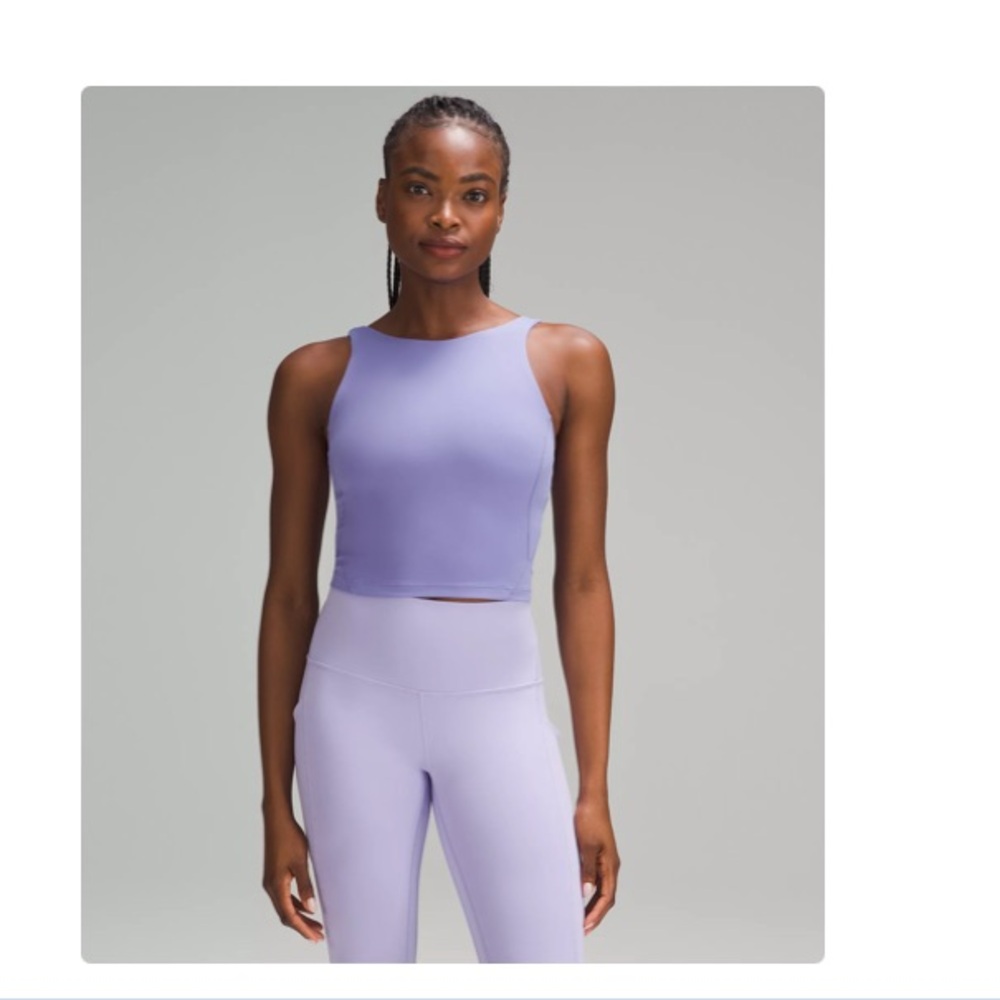 lululemon Align High-Neck Tank Top	
Dark Lavender